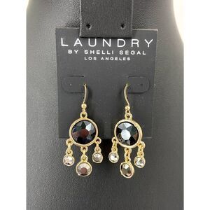 Gold Dangle Earrings Laundry by Shelli Segal $18 ea / 3 for $30